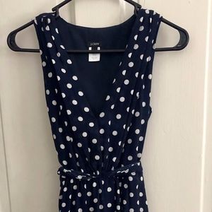 J Crew polka dot dress